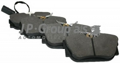 JP GROUP 1163706110 -  Комплект тормозных колодок, дисковый тормоз